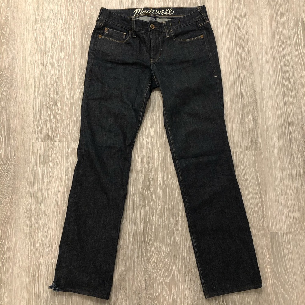 Madewell - Rail Straight Blue Jeans Size 27 Petite